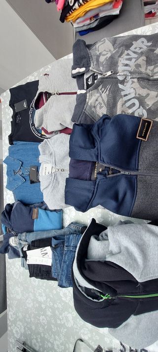 Lote Ropa Chico Quiksilver Talla M - 11 Prendas Nu