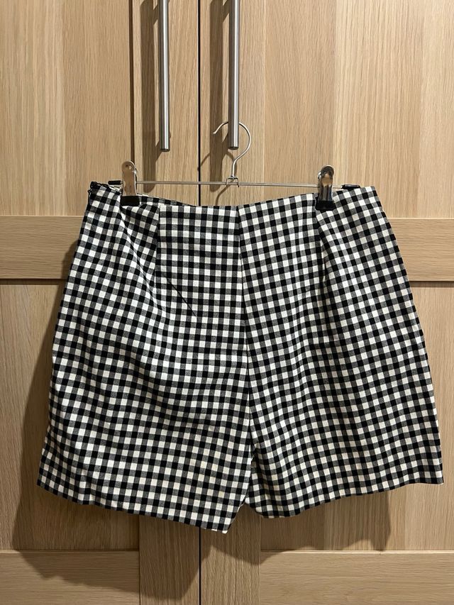 Falda Cuadros Vichy Zara Falda Cuadros Vichy Zara De Segunda Mano