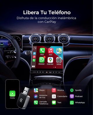 Adaptador CarPlay Inalámbrico