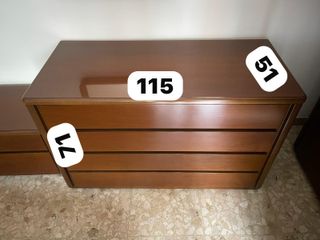 Camera da Letto Matrimoniale in Legno Massello