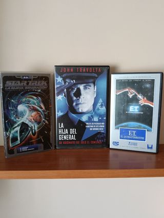 Lote 6 Películas VHS Acción/Ciencia Ficción
