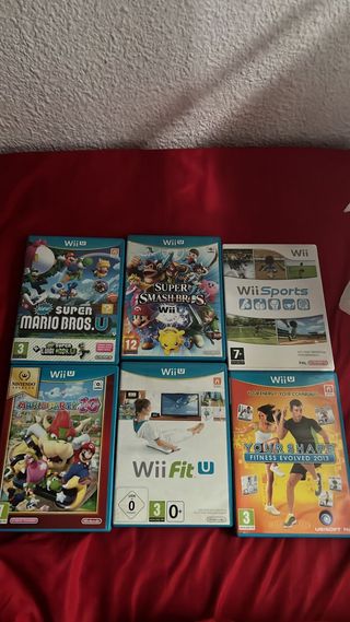 Juegos Wii U: Mario, Smash Bros, Wii Sports