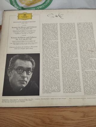 Vinilo Mozart: Conciertos Piano DG