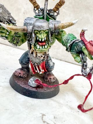 Warhammer 40K Ork WarBoss Attack Squig