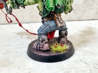 Warhammer 40K Ork WarBoss Attack Squig