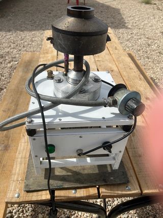 Máquina de gas para algodón de azúcar