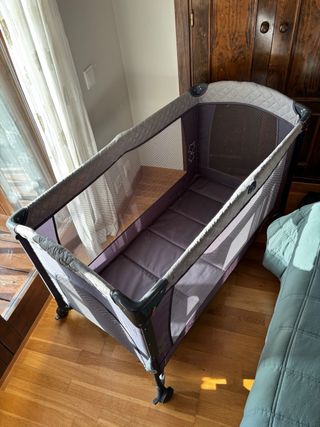 Cuna de viaje plegable portátil