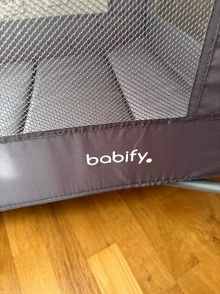 Cuna de viaje plegable portátil