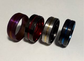 Lote de 22 Anillos Talla 19,8mm - NUEVOS