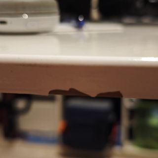 Mesa comedor blanca grande 230x110cm