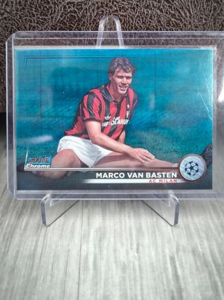 CARTA VAN BASTEN A.C. MILAN AQUA