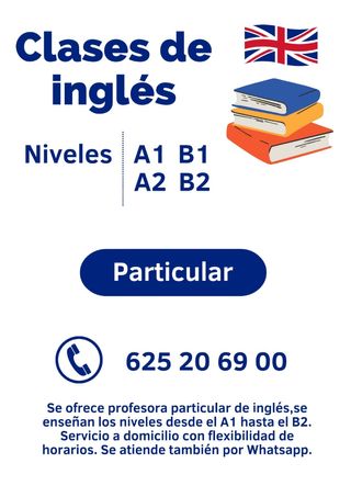 Clases de inglés presencial u online
