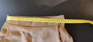 Pantalón Palazzo Tiro Alto Marrón