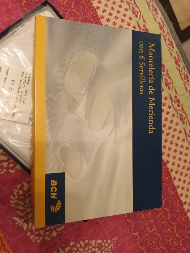 Mantelería Merienda con 6 Servilletas BCH