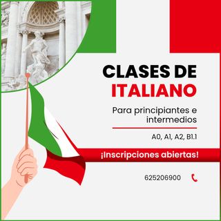 Clases de italiano presencial o online logroño