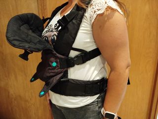 Mochila Porta Bebés Negra