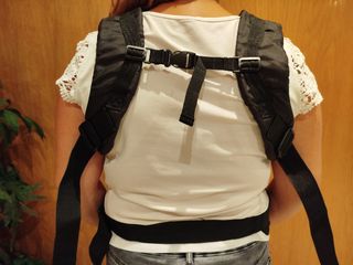 Mochila Porta Bebés Negra