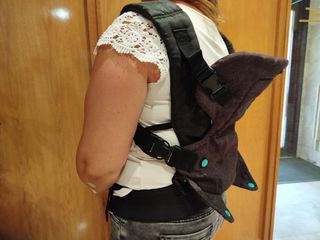 Mochila Porta Bebés Negra