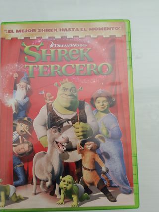 DVD Shrek Tercero Español