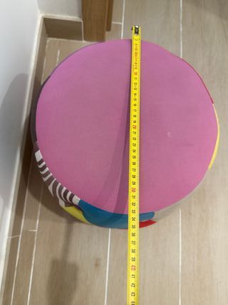 Puff Terciopelo Multicolor