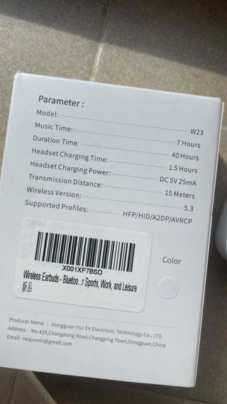 Auriculares Blancos Inalámbricos