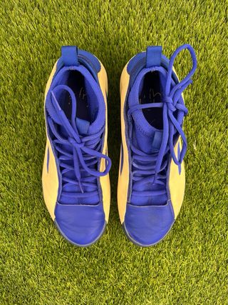 Adidas Harden Vol. 8 Azul y Beige