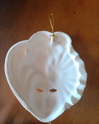 2 Maschere Veneziane Decorate