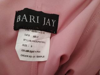 Vestido largo Bari Jay rosa