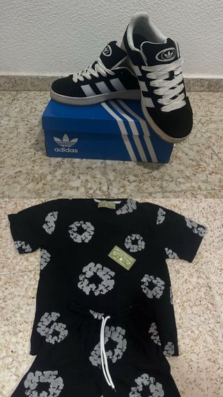 Adidas Campus 00s x Denim Tears talla s