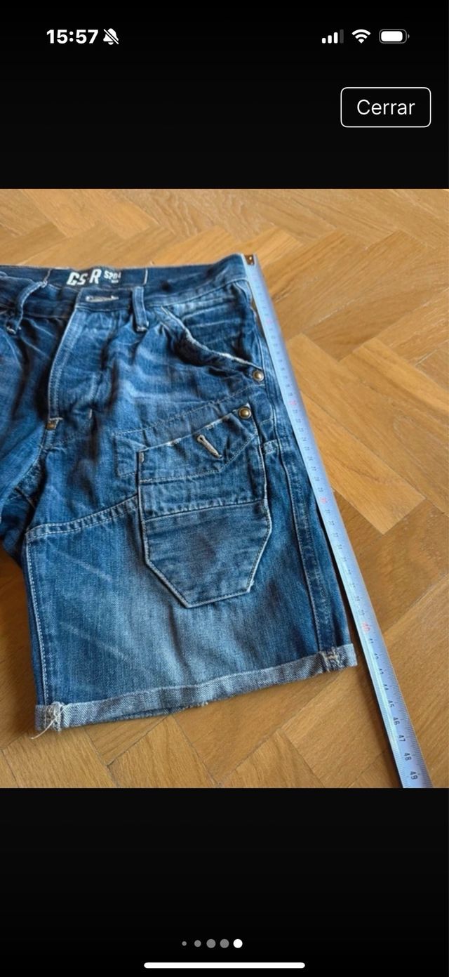 Pantalón corto G-Star RAW azul
