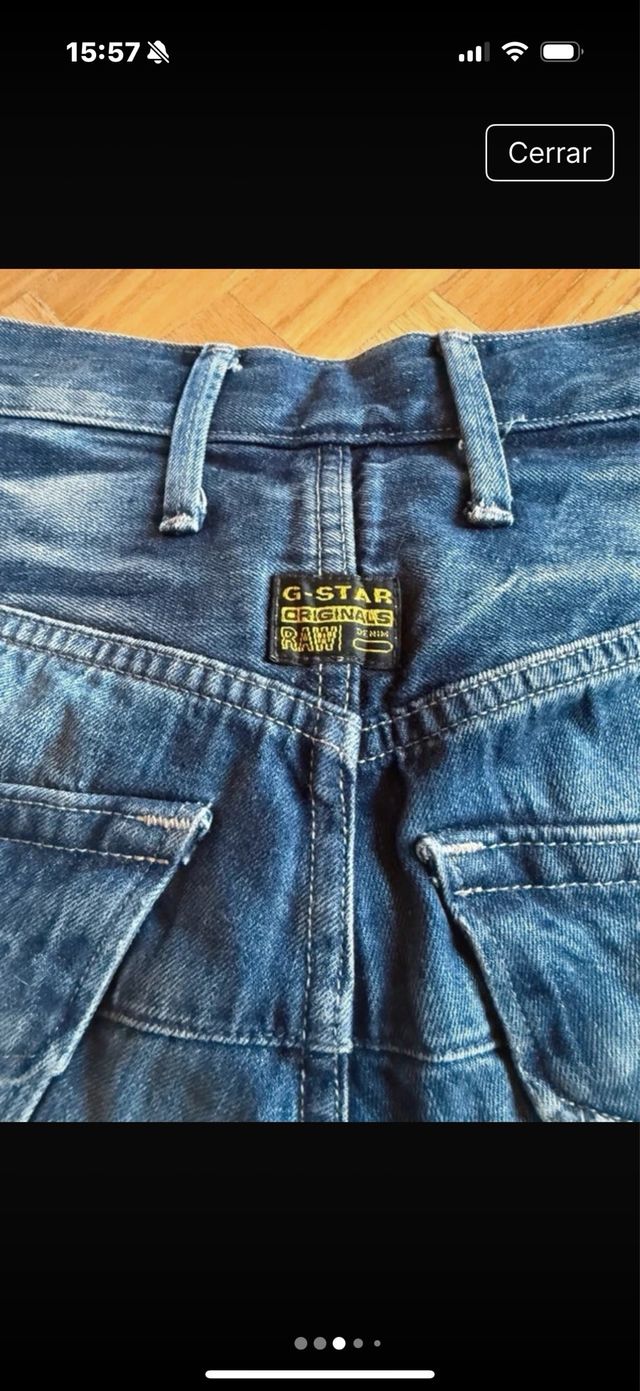 Pantalón corto G-Star RAW azul