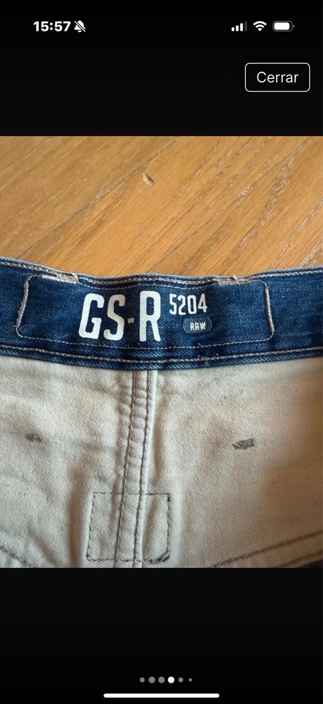 Pantalón corto G-Star RAW azul