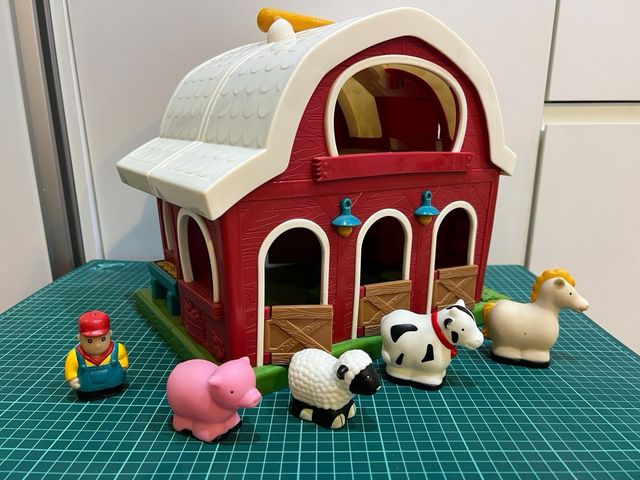 Granja Animales Battat Maletin para bebés y niños