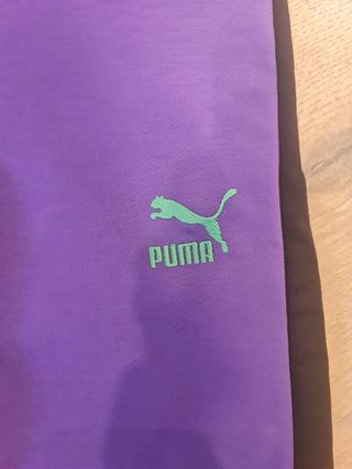 Pantalones Acampanados Puma x Dua Lipa Morado XS