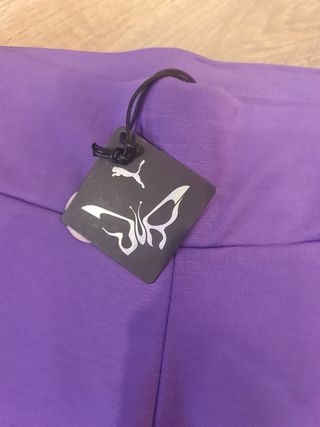 Pantalones Acampanados Puma x Dua Lipa Morado XS