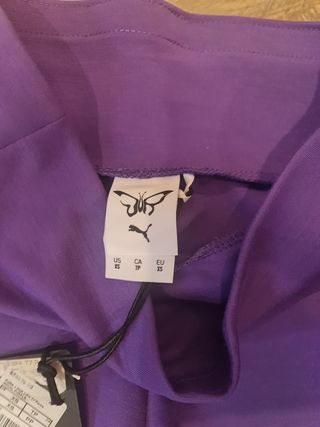 Pantalones Acampanados Puma x Dua Lipa Morado XS