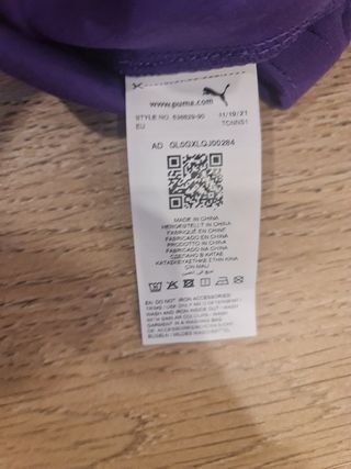 Pantalones Acampanados Puma x Dua Lipa Morado XS