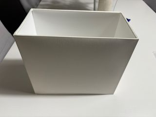 Pantalla Lámpara Rectangular Ikea Blanca