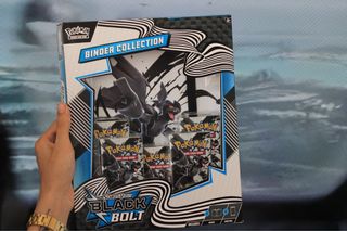 Colección Álbum Pokémon Black Bolt Inglés