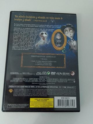 La Novia Cadáver DVD (Español)