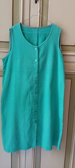 Vestito donna cotone fatto a mano tg.XXL