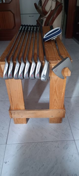 Palos de Golf, Callaway y King Cobra más bolsa.