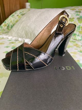 Sandalias Lodi Piel Charol Talla 35