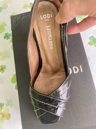 Sandalias Lodi Piel Charol Talla 35