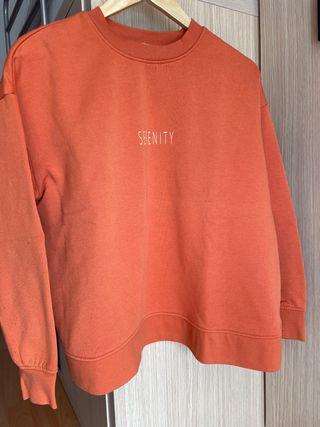 Sudadera Serenity Naranja Talla M