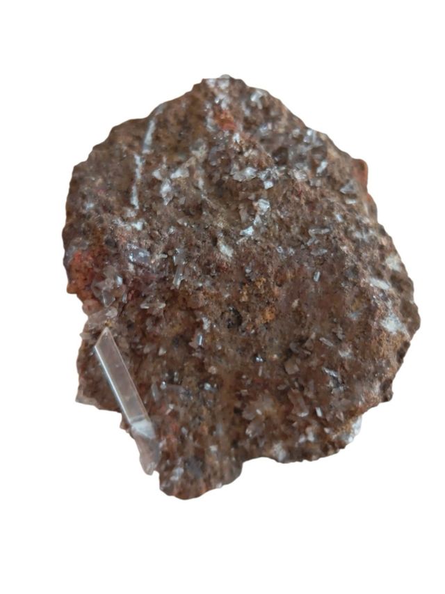 Ematite, ametista e gesso naturale