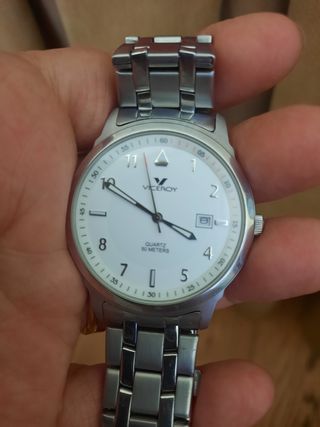 Reloj Viceroy Plata Cuarzo 50 Metros