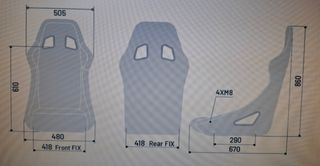 Asiento Sparco Sprint FIA + Arnés RRS FIA