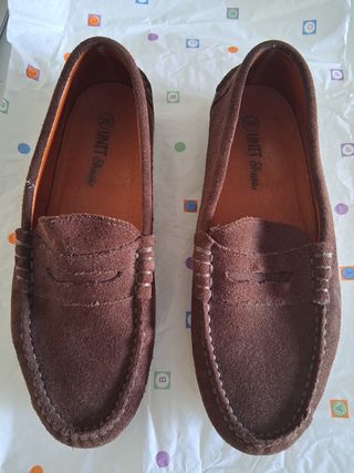 Mocasines UNIT Shoes Marrones Talla 39