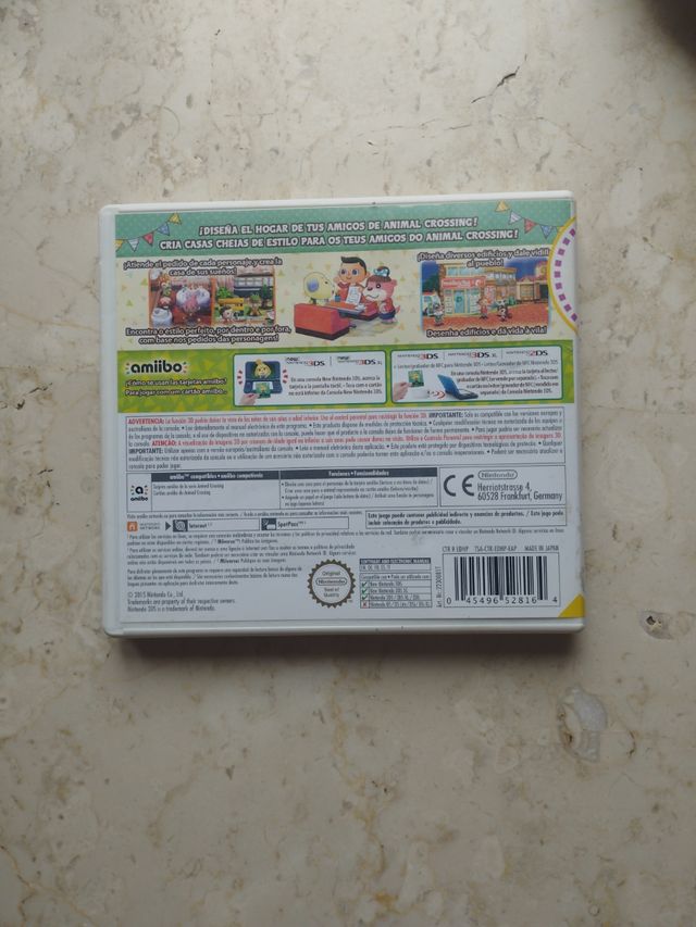 Juego Nintendo 3DS Animal Crossing Happy Home Desi